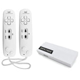 Data Frog Videojuegos Consola inalámbrica USB Portátil Juego retro incorporado 620 Classic Juego de 8 bits Mini consola Mover Duble Gamepad