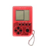 Mini Classic Game Machine Mini consola de juegos retro nostálgica de mano para niños con llavero Tetris Videojuego
